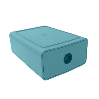 Irattároló, műanyag, 1 fiókos, EXACOMPTA "Skandi", nyugodt kék