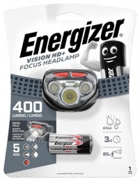 Fejlámpa, 3 LED, 3xAAA, ENERGIZER "Vision HD+ Focus"