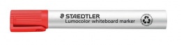 Táblamarker, 2 mm, kúpos, STAEDTLER "Lumocolor® 351", piros