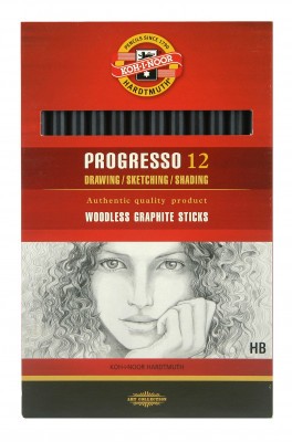 KOH-I-NOOR 8911 PROGRESSO GRAFITCERUZA HB ED12