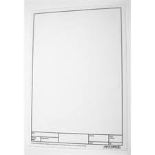 Műszaki rajzlap A/3 keretes  Cívis