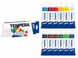 Tempera 12 színű 12 ml MFP