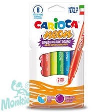 Carioca filctoll neon fluoreszkáló 8 db-os  Cívis