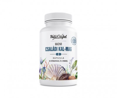 Magyar Családi Kal-Mag+D vitamin+Cink kapszula 60 db NC