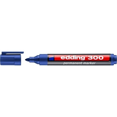 EDDING 300 PERMANENT MARKER KÉK D10