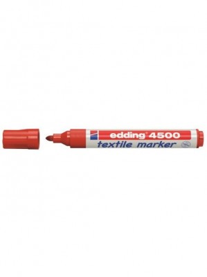 EDDING 4500 CR T-SHIRT TEXTILMARKER PIROS (002) D10